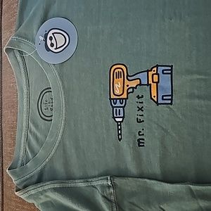 LIFE IS GOOD MR.FIX IT LONG SLEEVE TEE